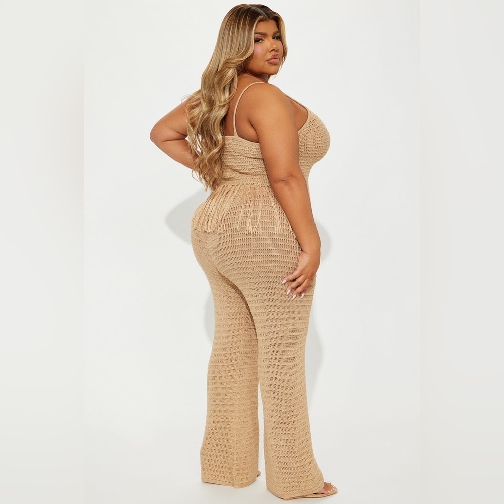 Fashion Nova Weekend Flirt Crochet Fringe Top Plus Size 3X, Coachella Festival - Picture 7 of 11